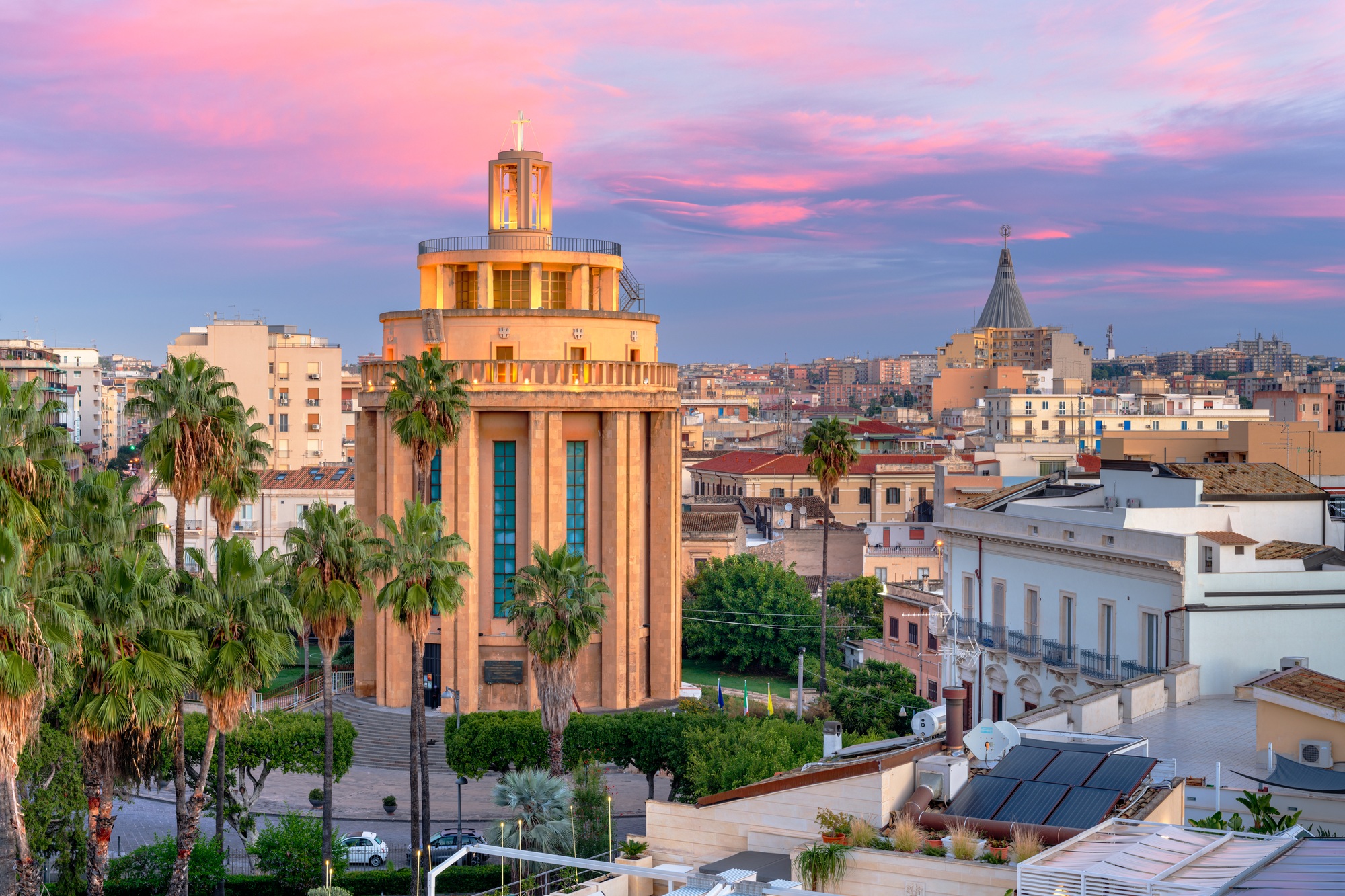 Syracuse, Sicily Cityscape View